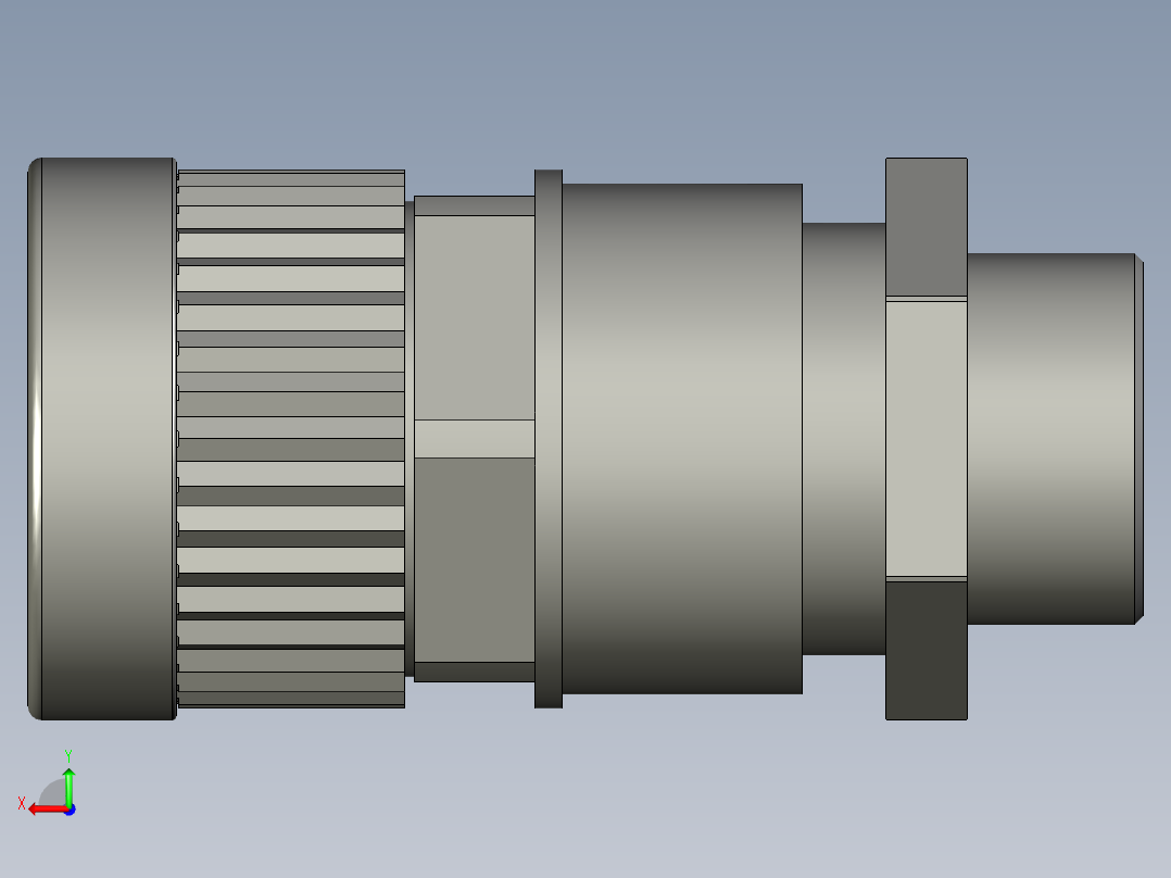 TNRC-G36B固定接头可锁线ZB后视图