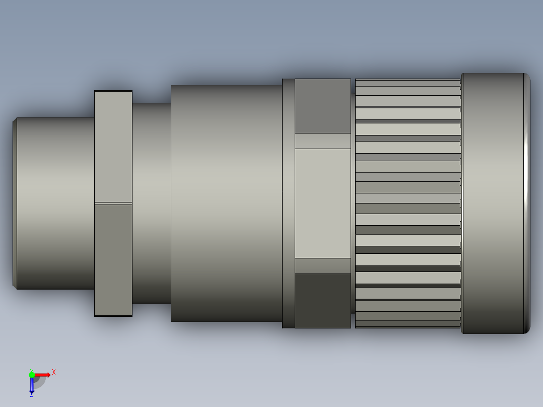 TNRC-G36B固定接头可锁线ZB俯视图