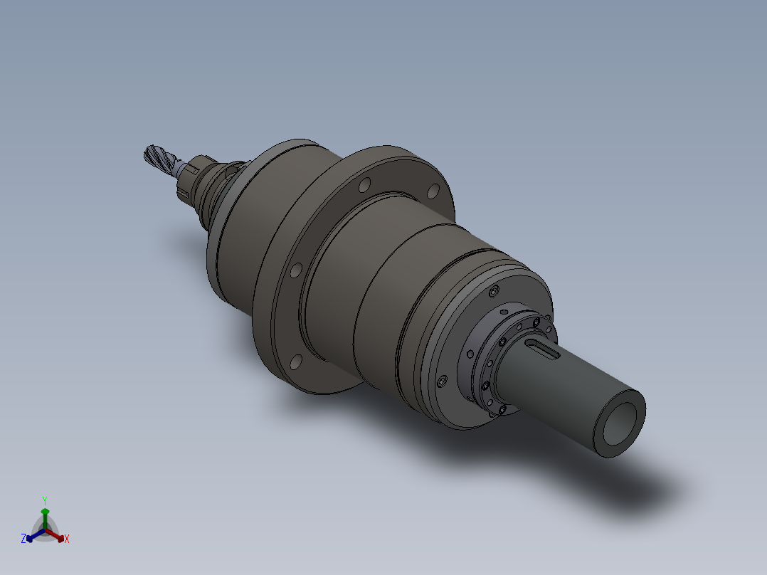 加工主轴系统设计机床自动换刀系统