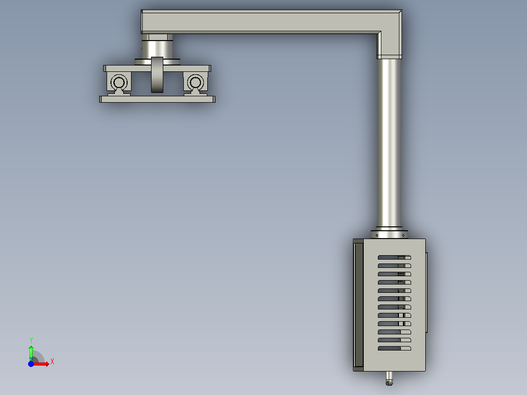 YSZ150B-11-00控制箱组合前视图