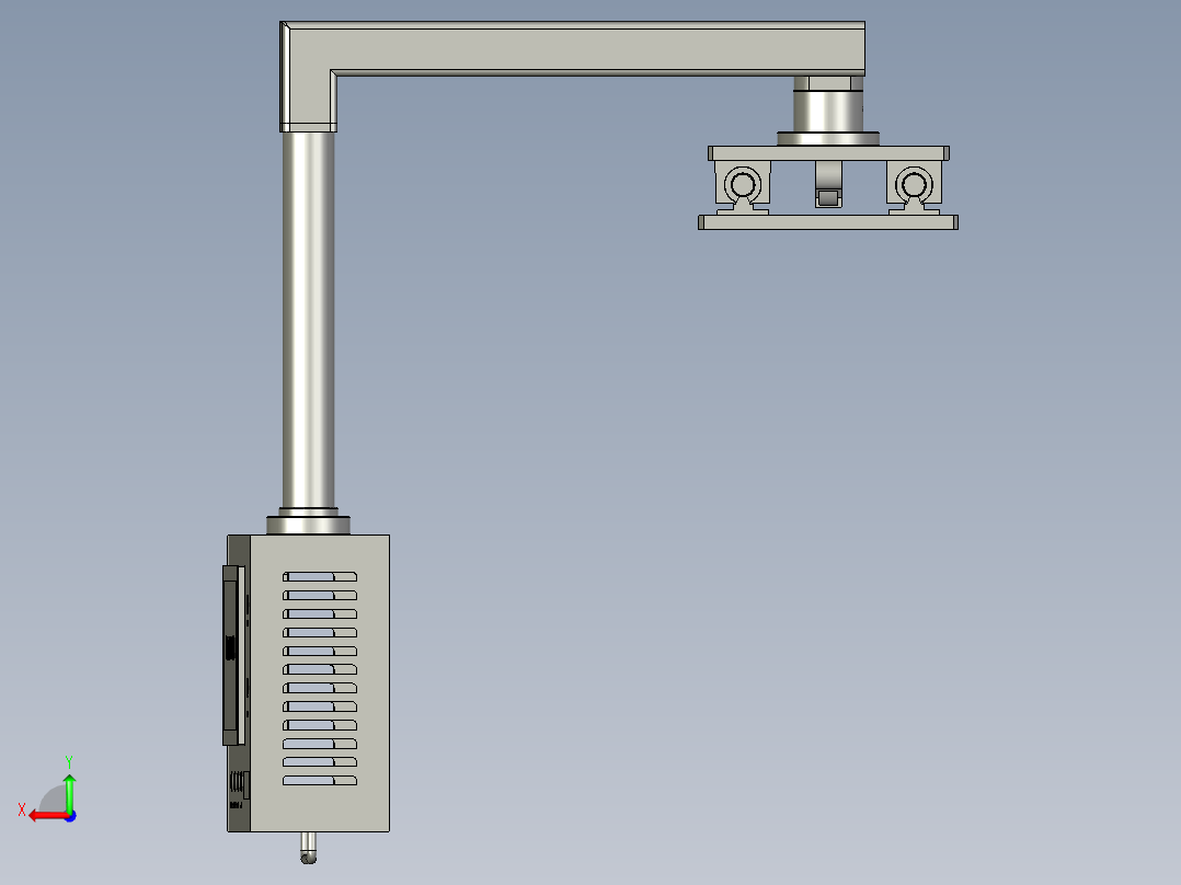 YSZ150B-11-00控制箱组合后视图