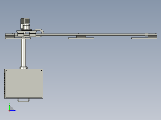 YSZ150B-11-00控制箱组合左视缩略图
