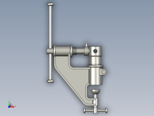 隔板加工用冲孔装置前视缩略图