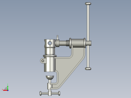 隔板加工用冲孔装置后视缩略图
