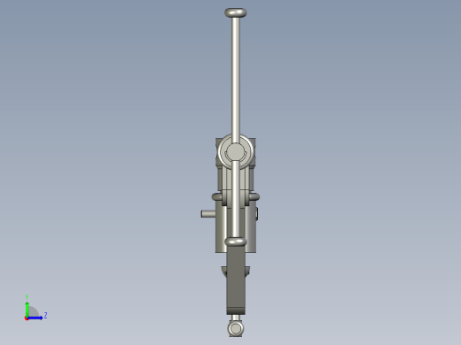 隔板加工用冲孔装置左视缩略图
