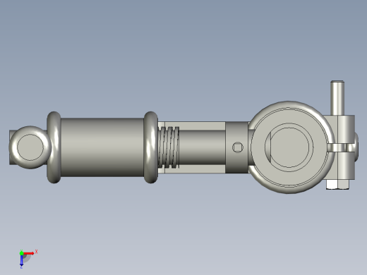 隔板加工用冲孔装置俯视缩略图