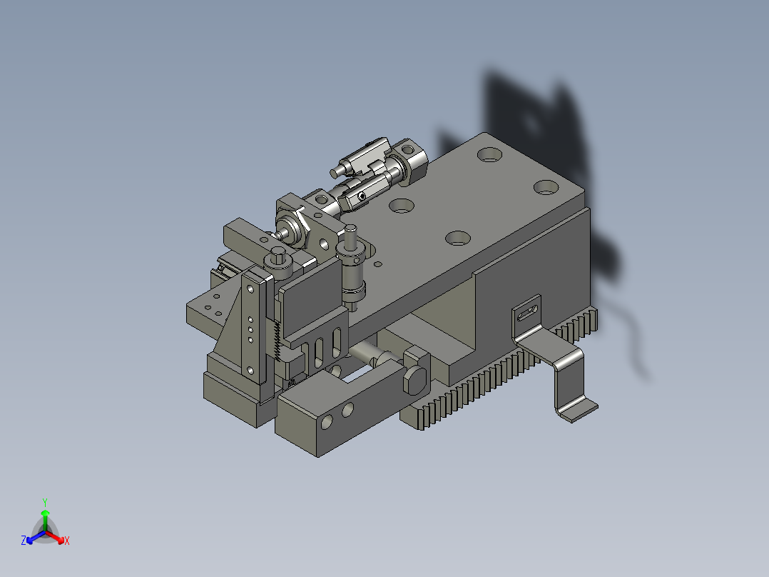 MA02804-03送胶布组件主视图