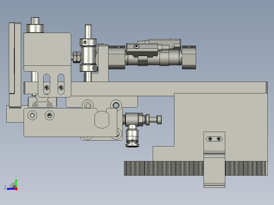 MA02804-03送胶布组件右视图