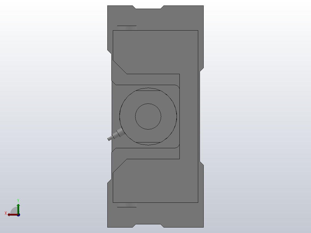 MGC带导杆气缸系列[MGCMB25-150-R]后视图