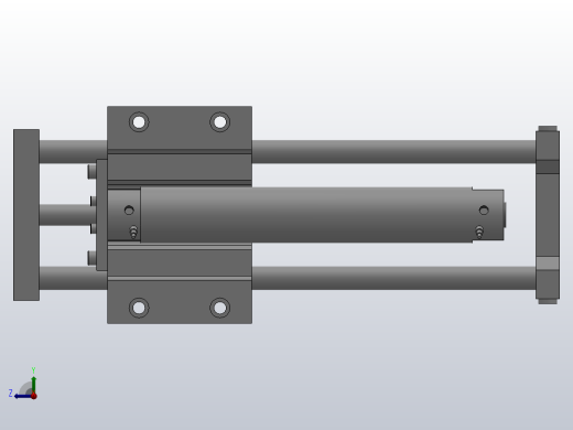 MGC带导杆气缸系列[MGCMB25-150-R]右视缩略图