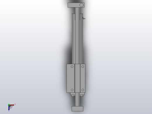 MGC带导杆气缸系列[MGCMB25-150-R]俯视缩略图