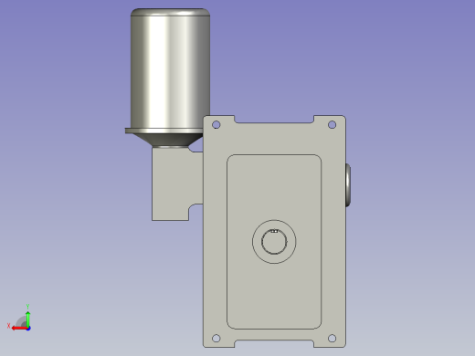 竖直翻转电机减速机WPEDX120-175-30)后视缩略图