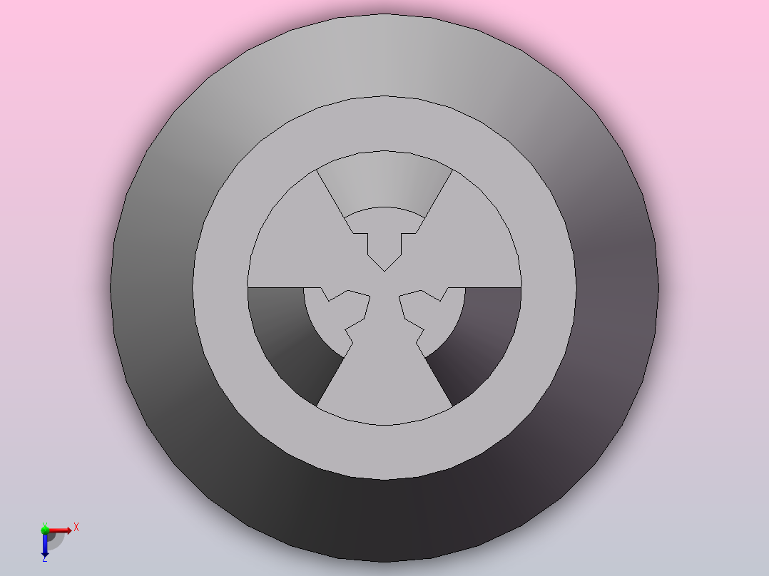 CNC高精密自紧钻夹头[C20-16]俯视图