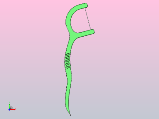 剔牙线前视缩略图