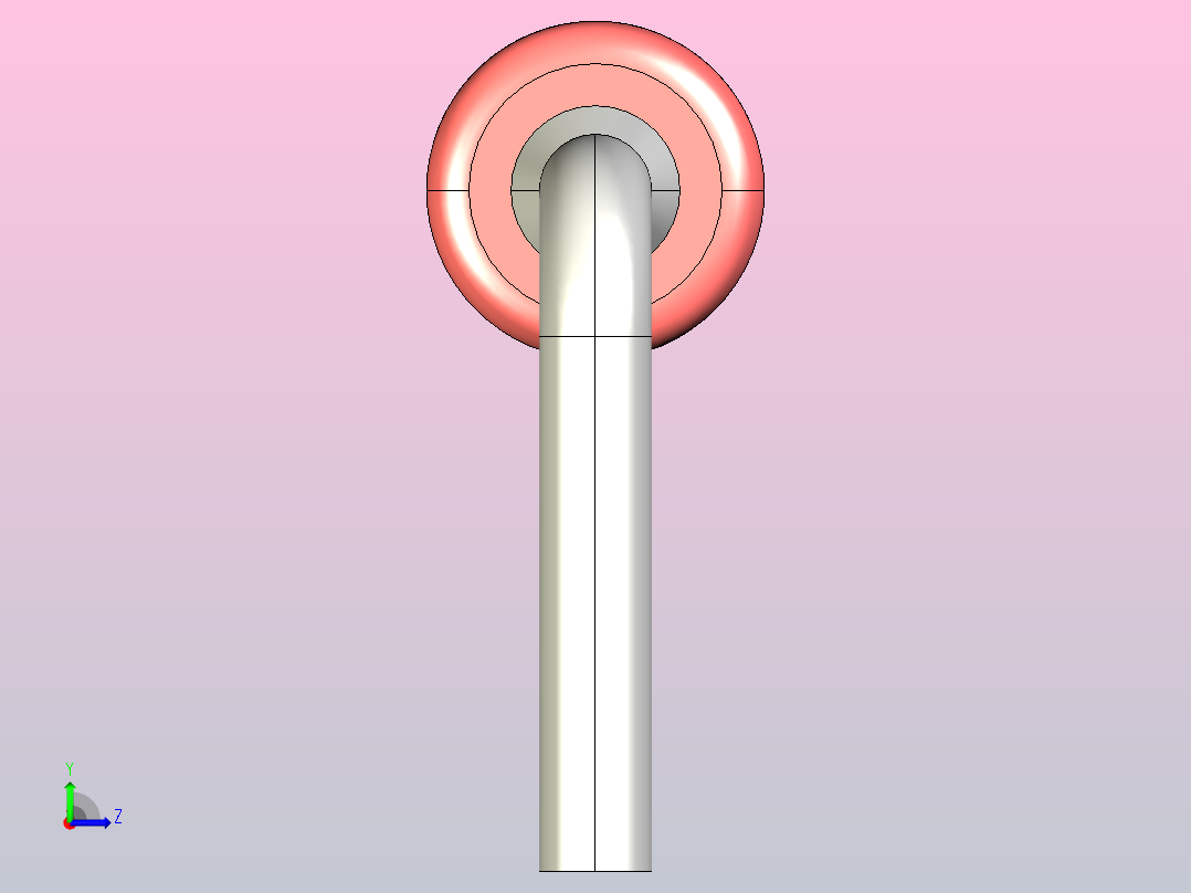 轴向二极管外壳DO-41G_Normal_300mil_rev1.0.zip.zip左视图