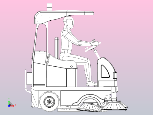 道路清扫车前视缩略图