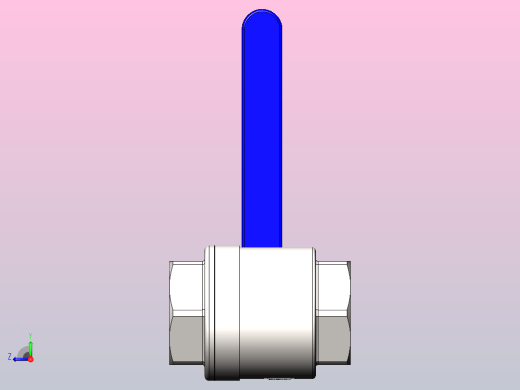 球阀 2.5 英寸右视缩略图