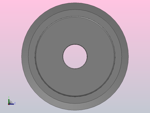 标准型半圆弧形齿同步带轮H8M型_SS8MHC-28-25-dc18-A左视缩略图