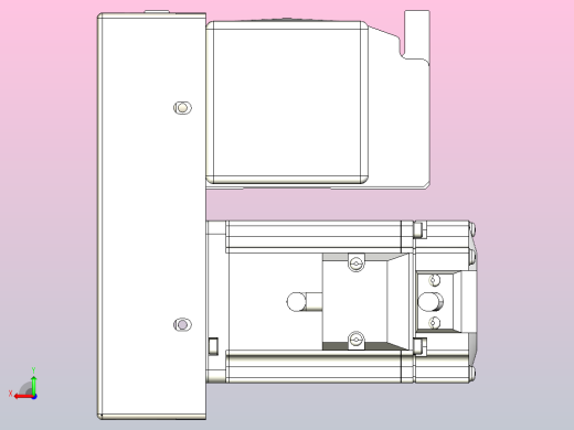 皮带直线轴半封闭可选导轨TPA-HNB-105D-90-L1750-LP-C-P20-N3后视缩略图