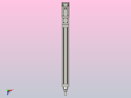 MTE63-500-P10-D-M750W-A-S3 MTE63电动缸 最大负载300kg 最大推力2560N 750W电机直接安装俯视缩略图