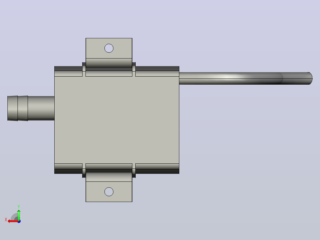 12V5W水泵套件后视图