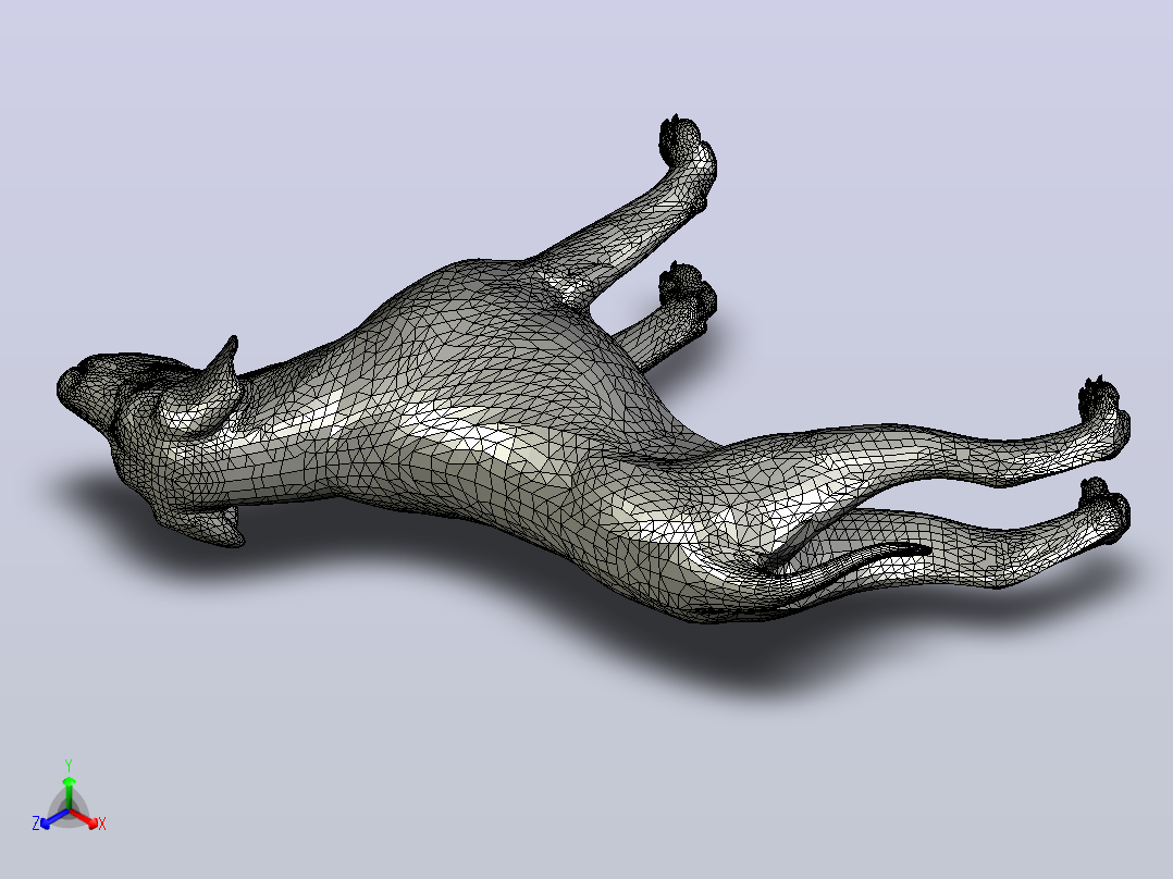 狗正等轴测图