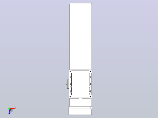 滚珠丝杠直线轴带导轨全封闭TPA-HCR-105D-1610C-L250-MP-C-P40-N3俯视缩略图
