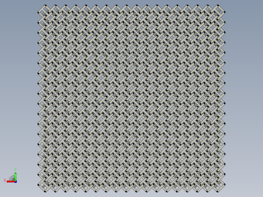 链状邮件.3D可打印织物后视缩略图