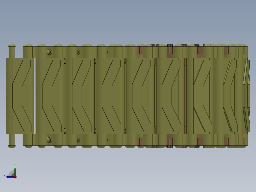 M4坦克履带右视缩略图