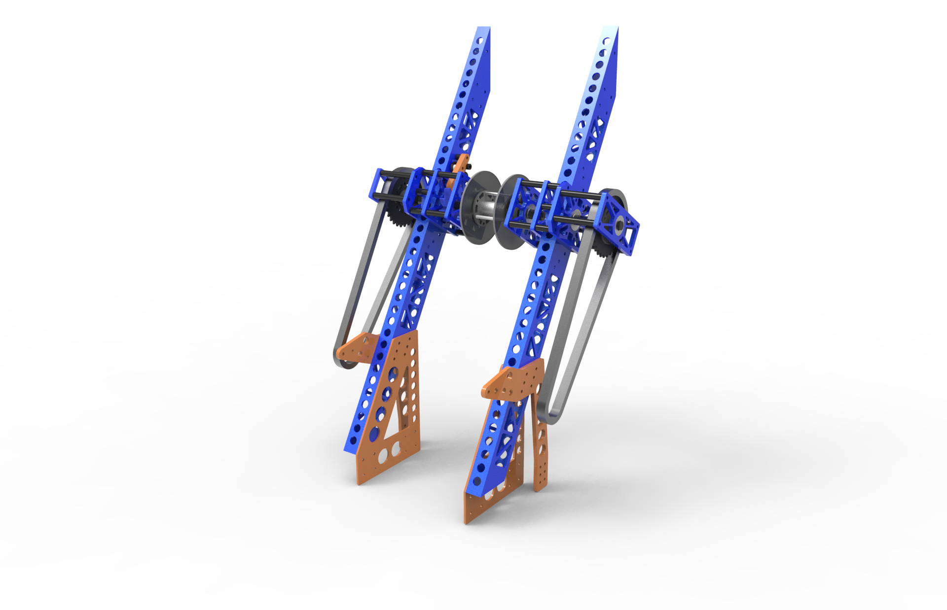 Knightkrawler 2018机器人车3D数模图纸 STP格式