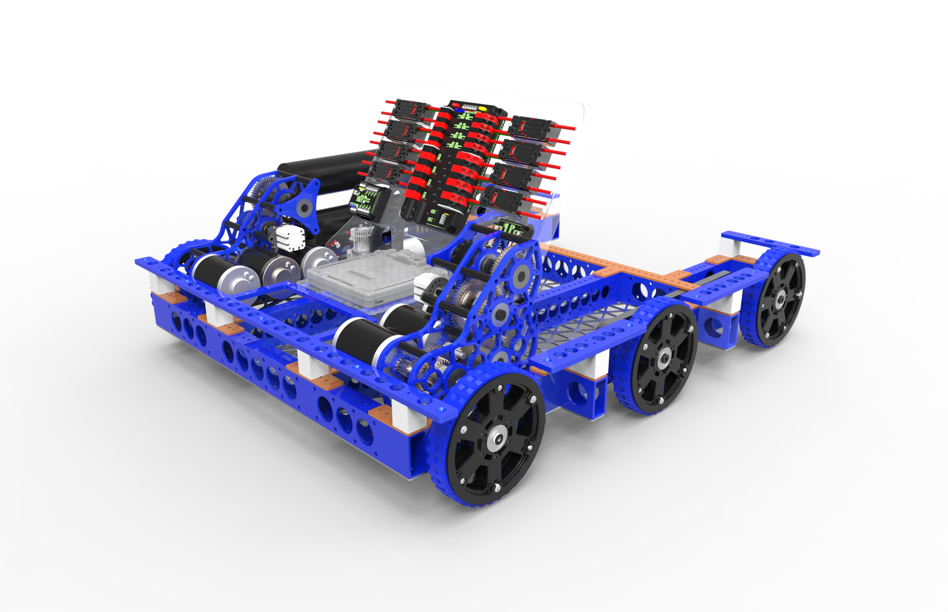 Knightkrawler 2018机器人车3D数模图纸 STP格式