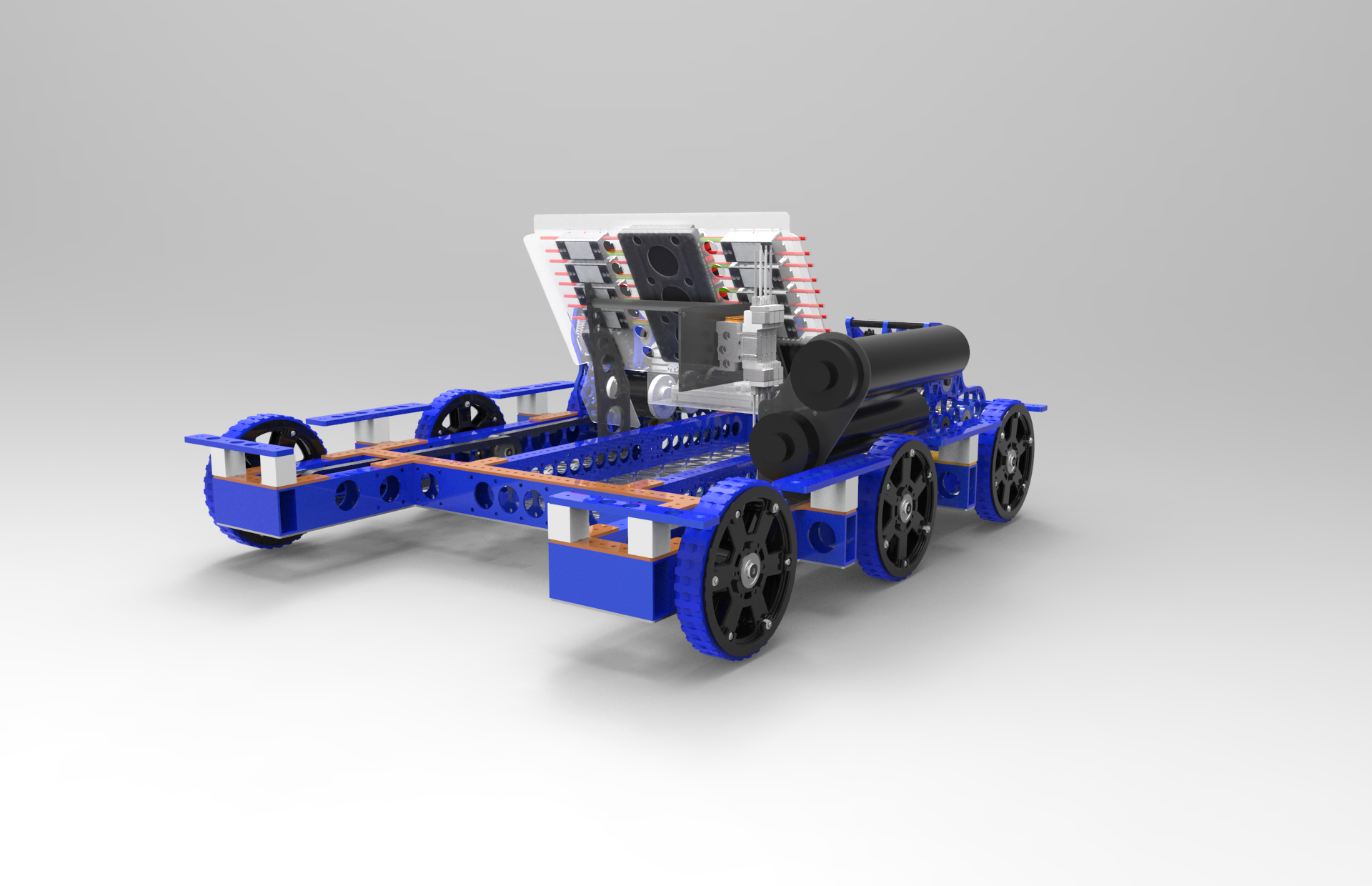 Knightkrawler 2018机器人车3D数模图纸 STP格式