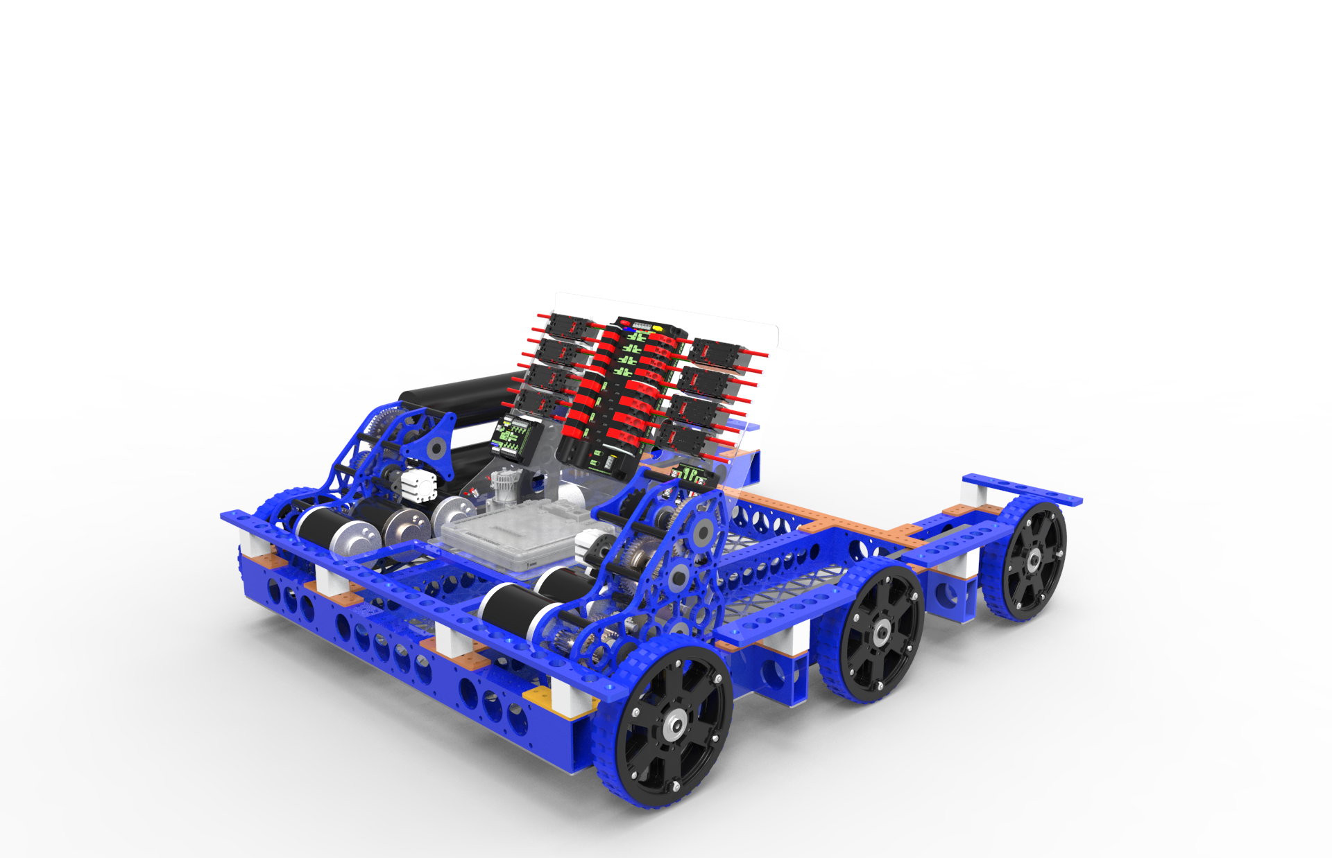 Knightkrawler 2018机器人车3D数模图纸 STP格式