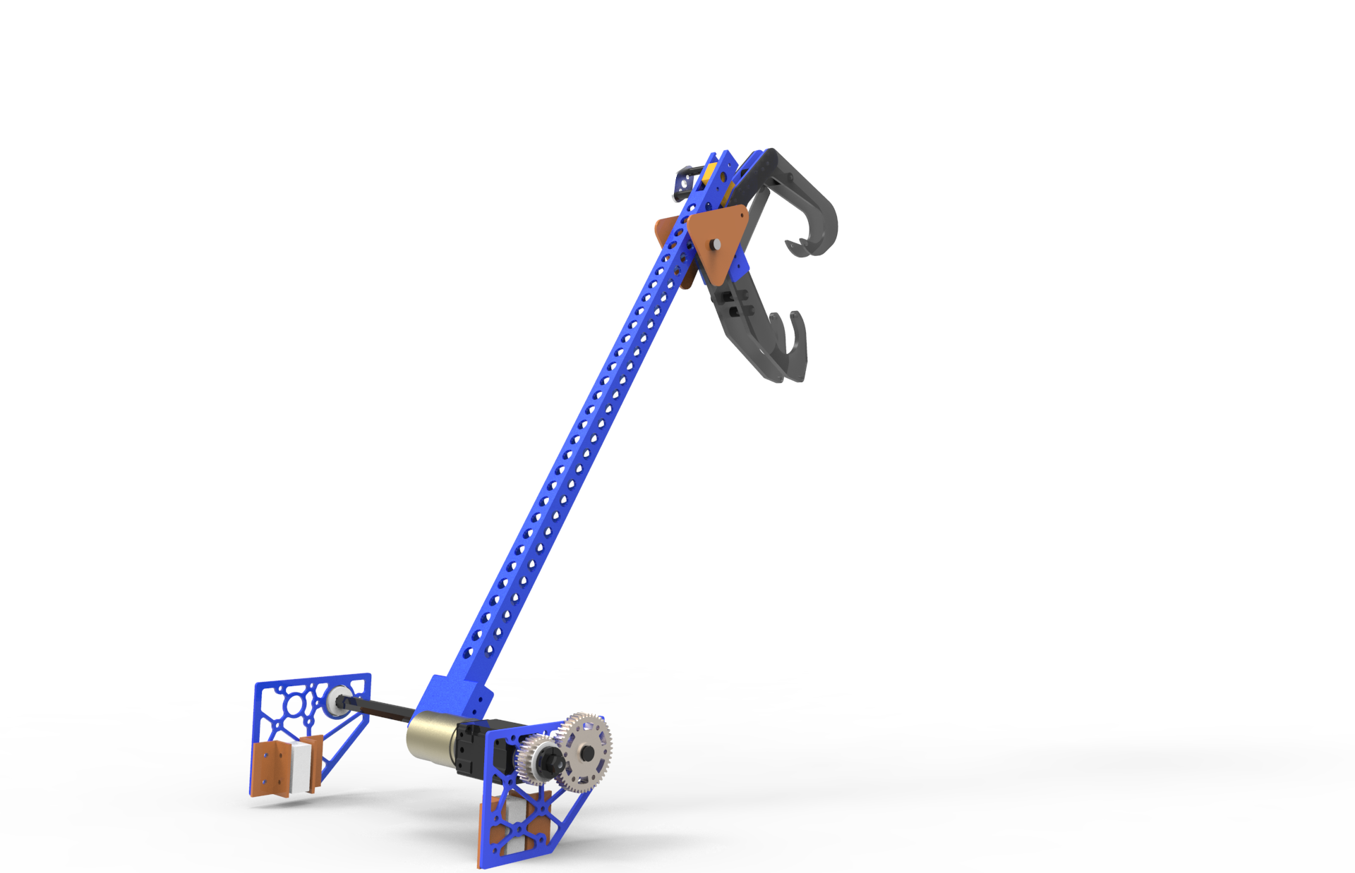 Knightkrawler 2018机器人车3D数模图纸 STP格式