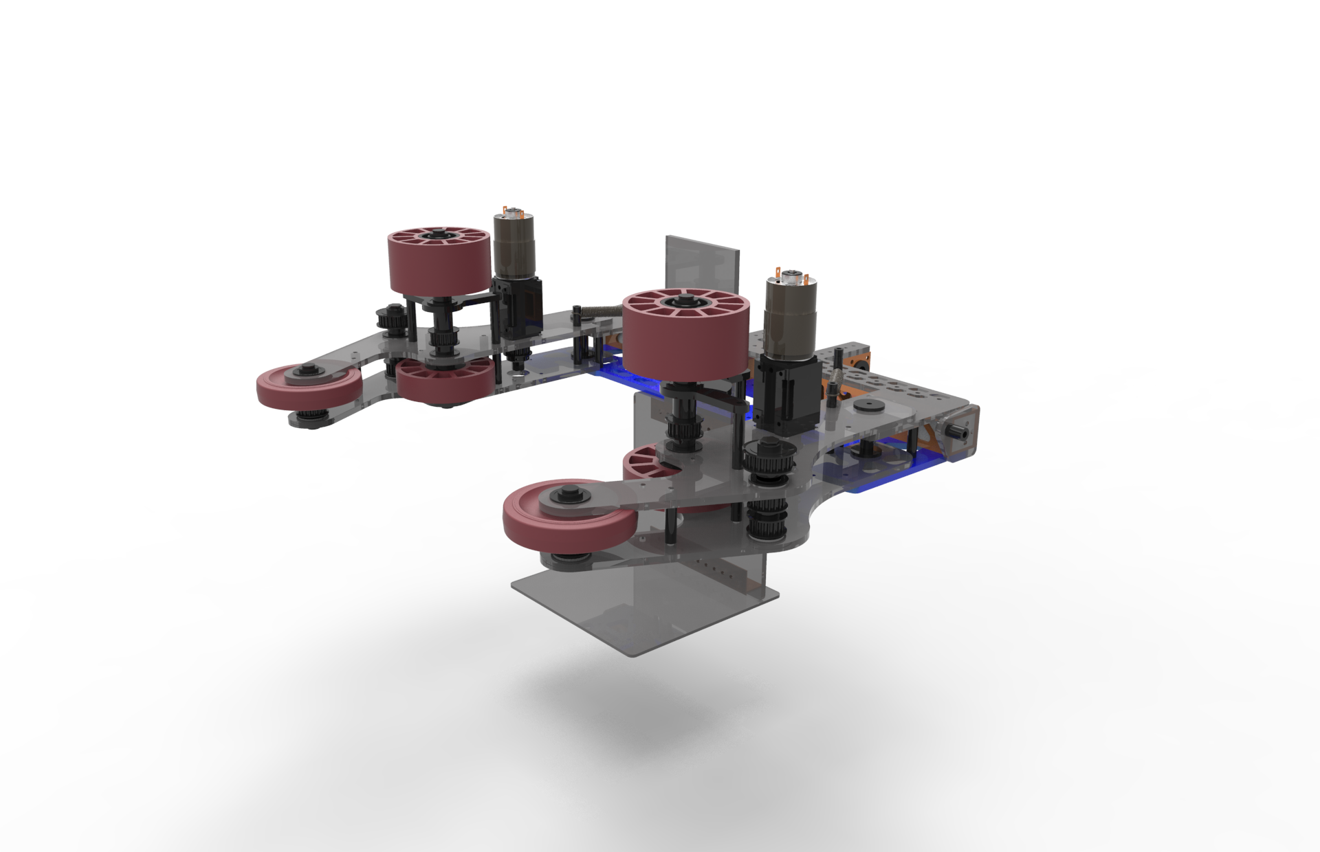 Knightkrawler 2018机器人车3D数模图纸 STP格式