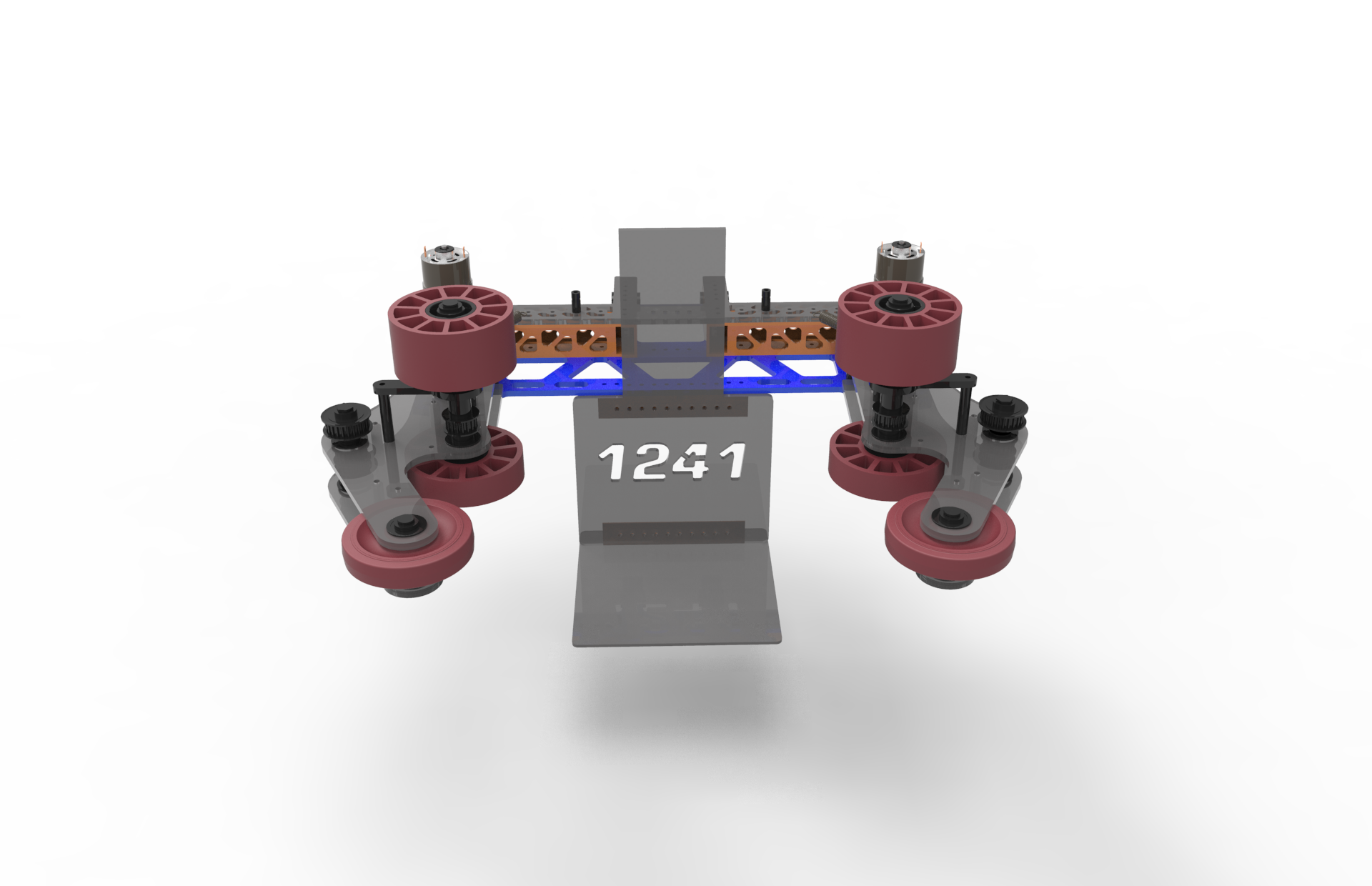 Knightkrawler 2018机器人车3D数模图纸 STP格式