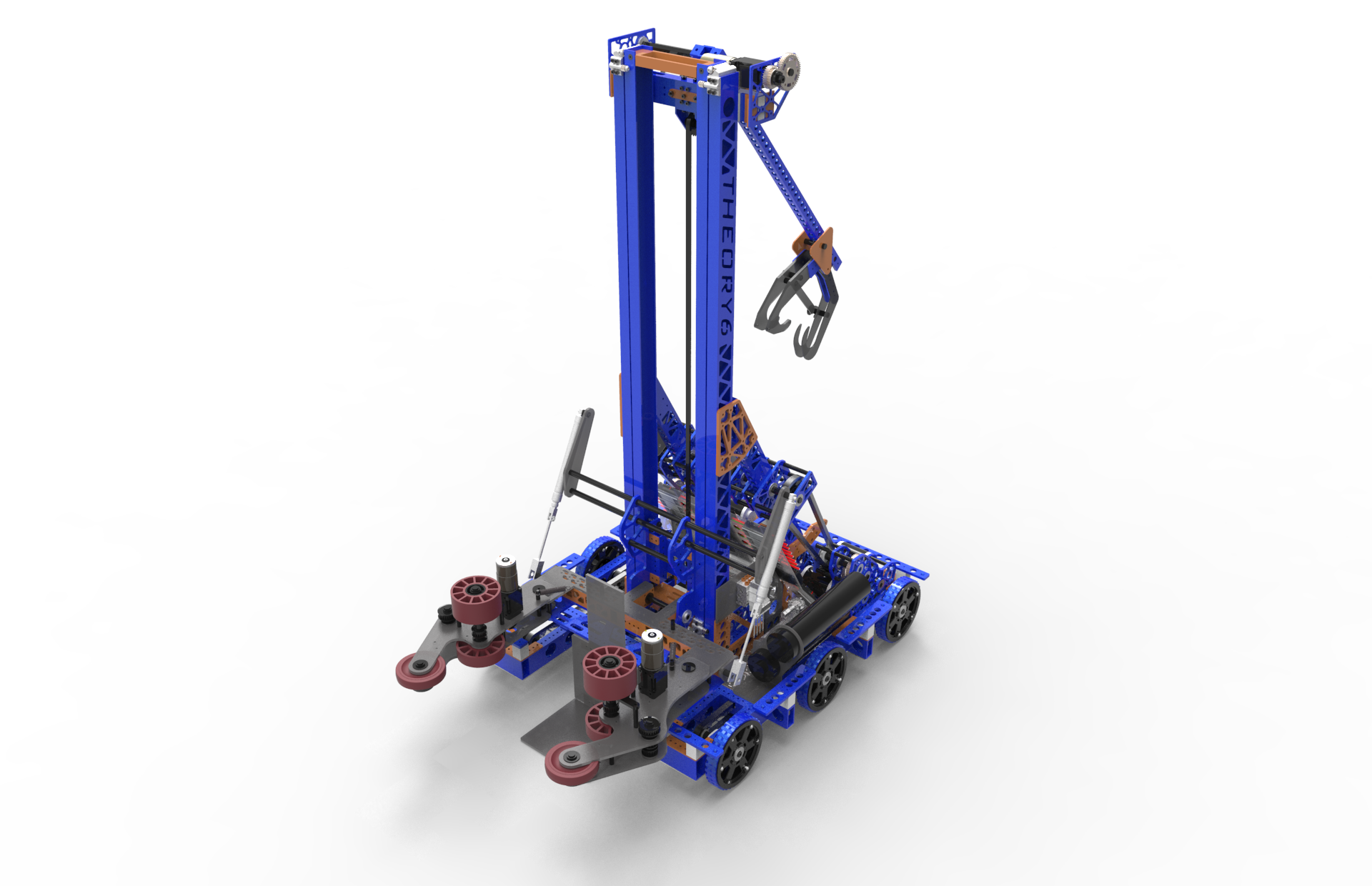 Knightkrawler 2018机器人车3D数模图纸 STP格式