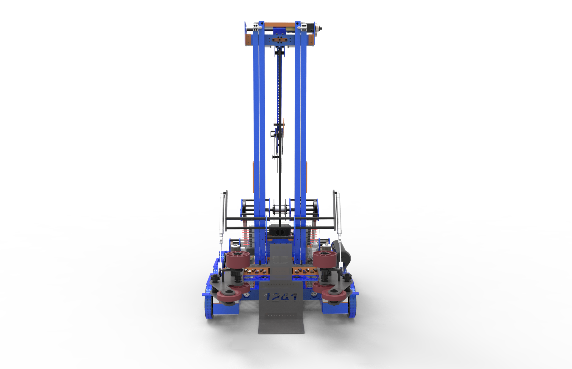 Knightkrawler 2018机器人车3D数模图纸 STP格式