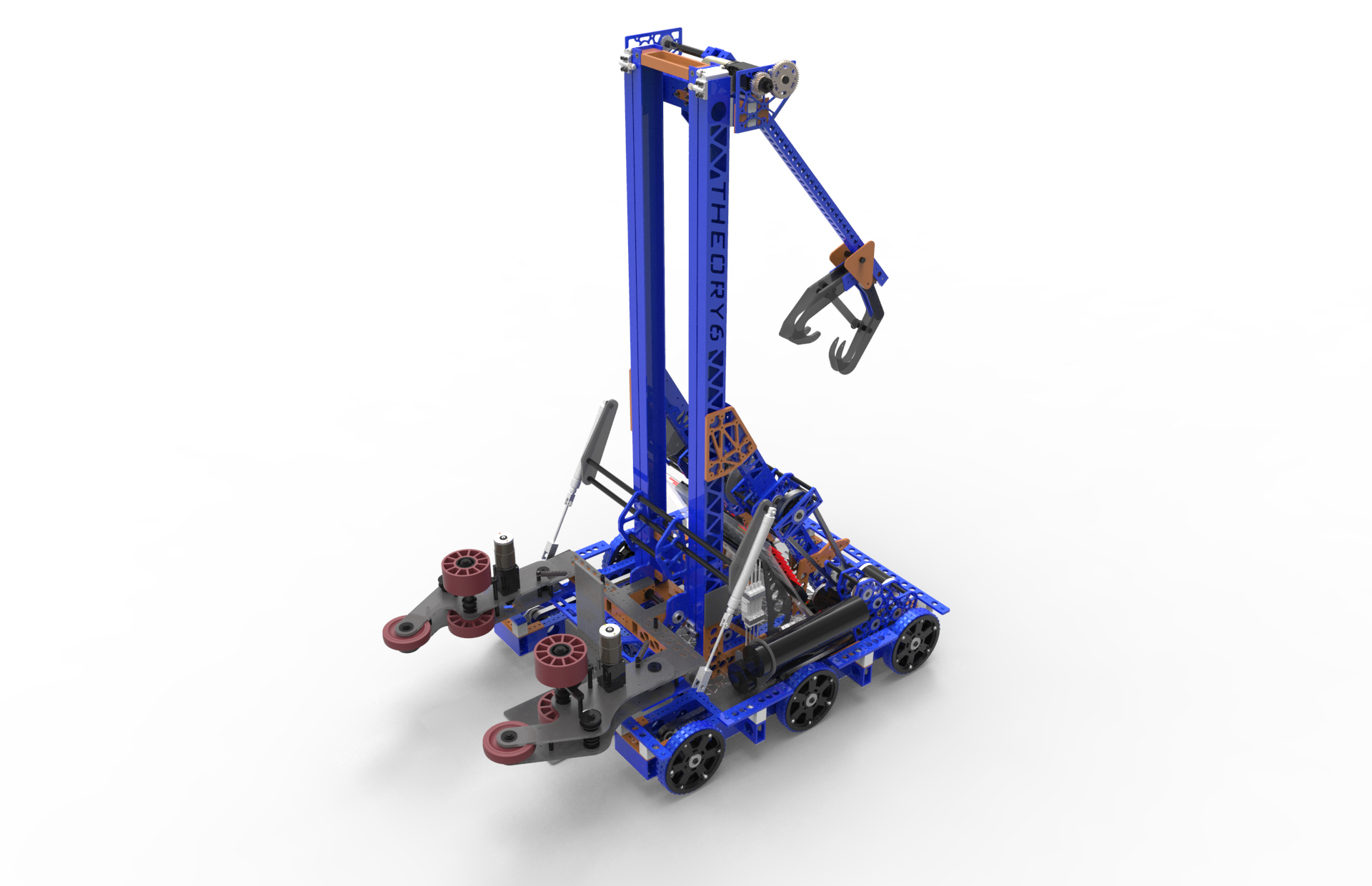 Knightkrawler 2018机器人车3D数模图纸 STP格式