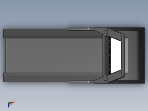 solidworks【跑步机】含全部特征模俯视缩略图