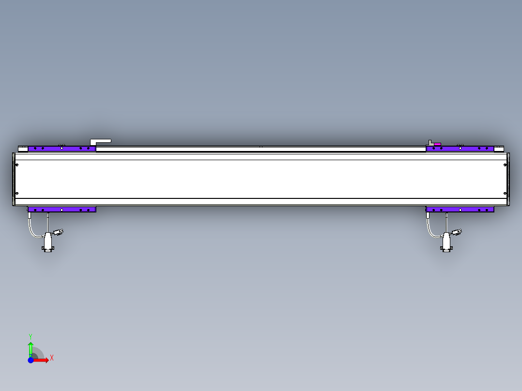 威洛博VL系列3d模型模组2VL14S2Y-S850前视图