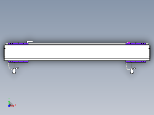 威洛博VL系列3d模型模组2VL14S2Y-S850前视缩略图
