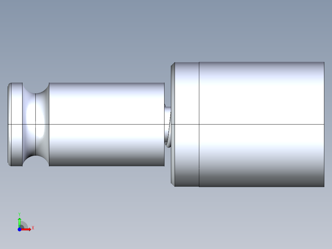 空气提升阀前视图