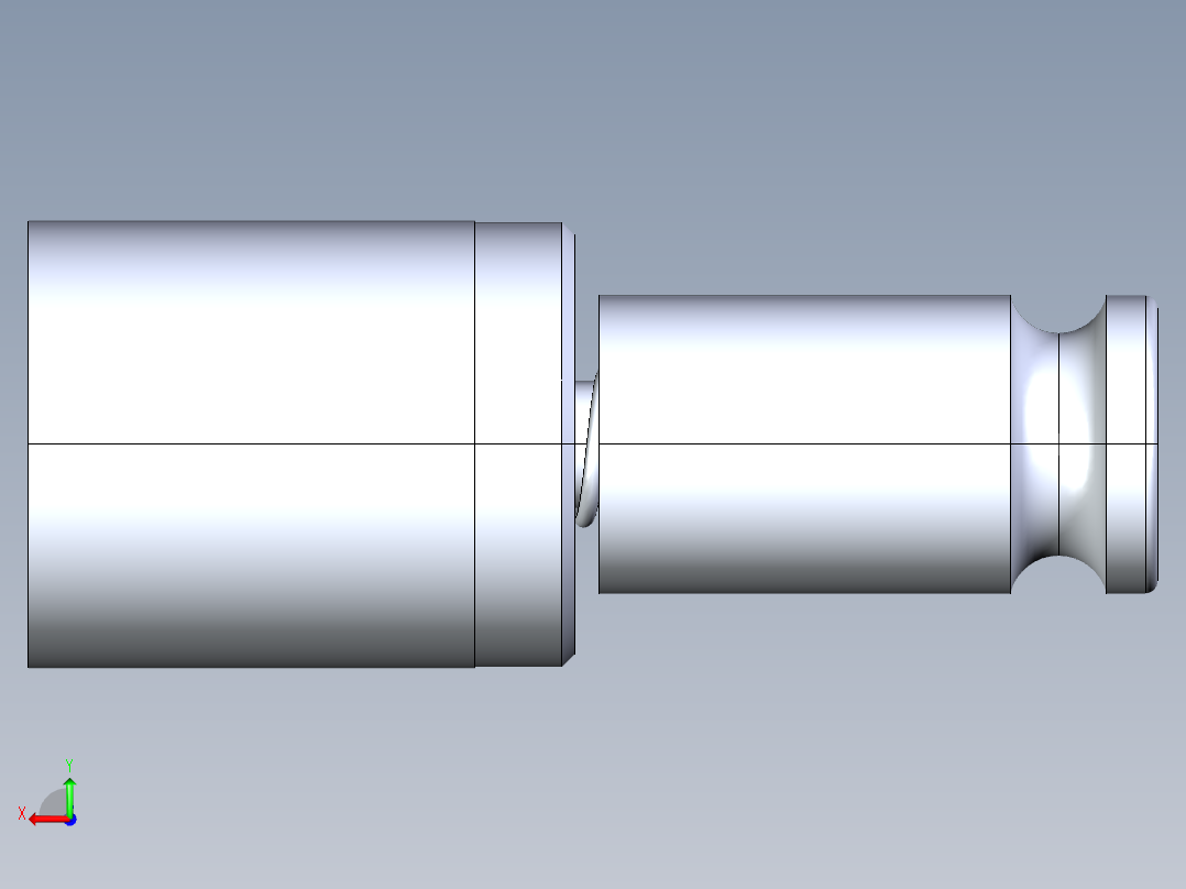 空气提升阀后视图