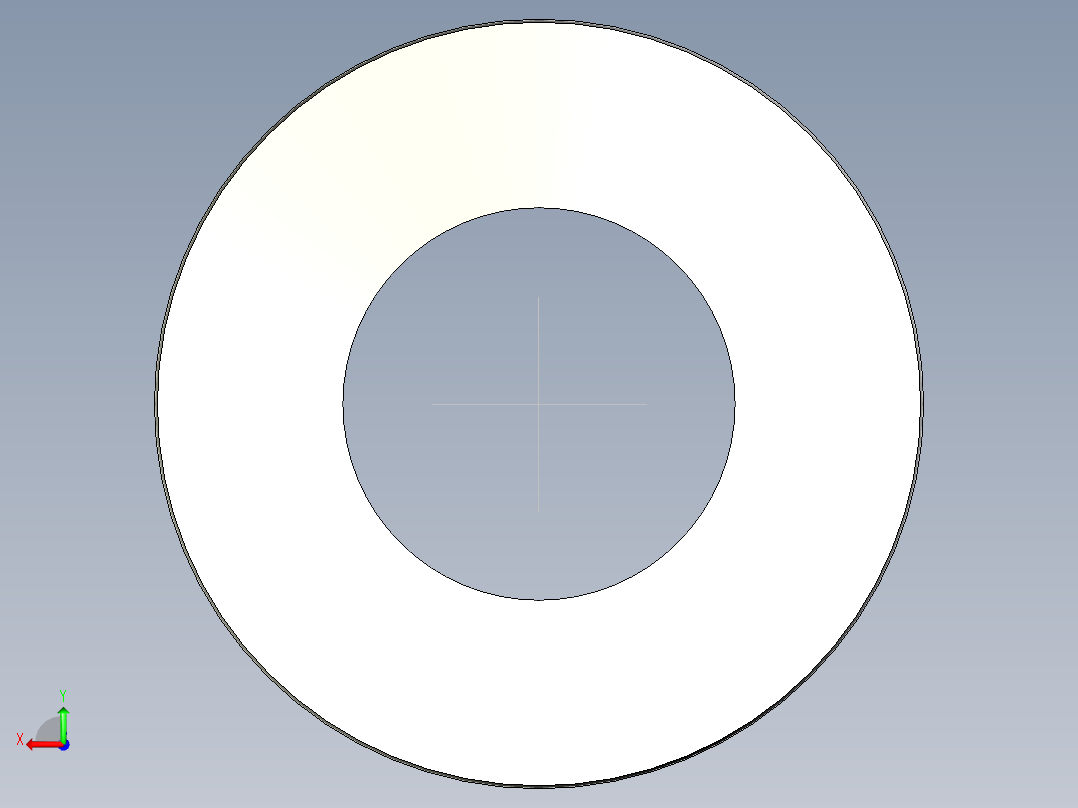 盤型彈簧DS(外徑100mm~250mm)多系列多零件图纸模型后视图