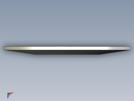 盤型彈簧DS(外徑100mm~250mm)多系列多零件图纸模型俯视缩略图