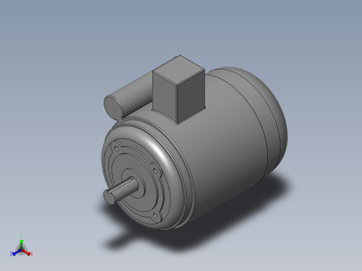 异步电机DJ_YS系列(IP44)_IMB14型_YS-90S-8