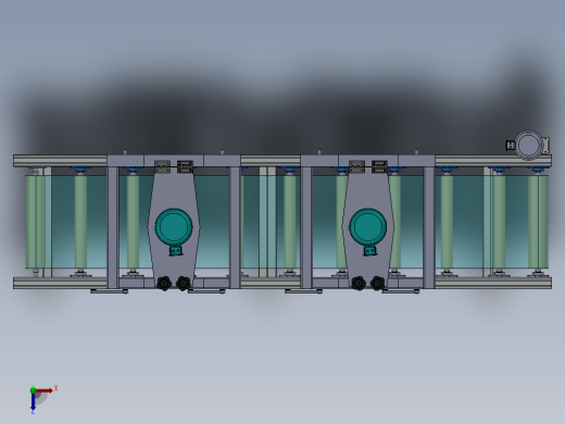 木板涂油机俯视缩略图