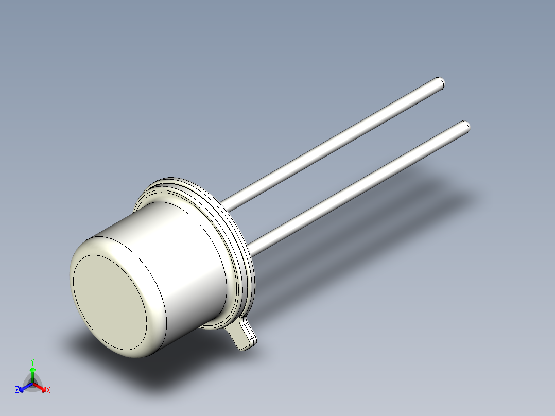 TO-18是一种晶体管金属外壳的名称主视图