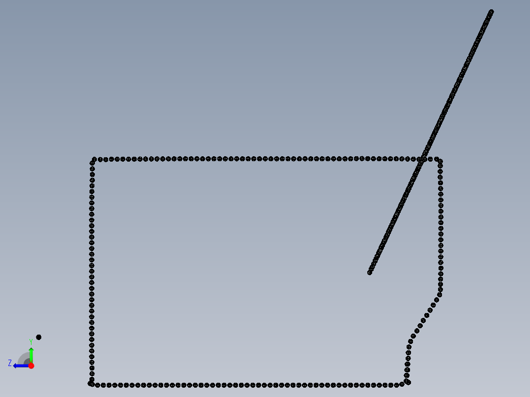 单人沙发右视图